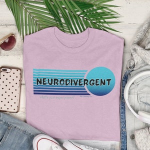Neurodiversity Autism Neurodivergent Mental Health Awareness, Gift for Autistic Friend Child, Gift for Dyslexic Friend, Superpower T-shirt