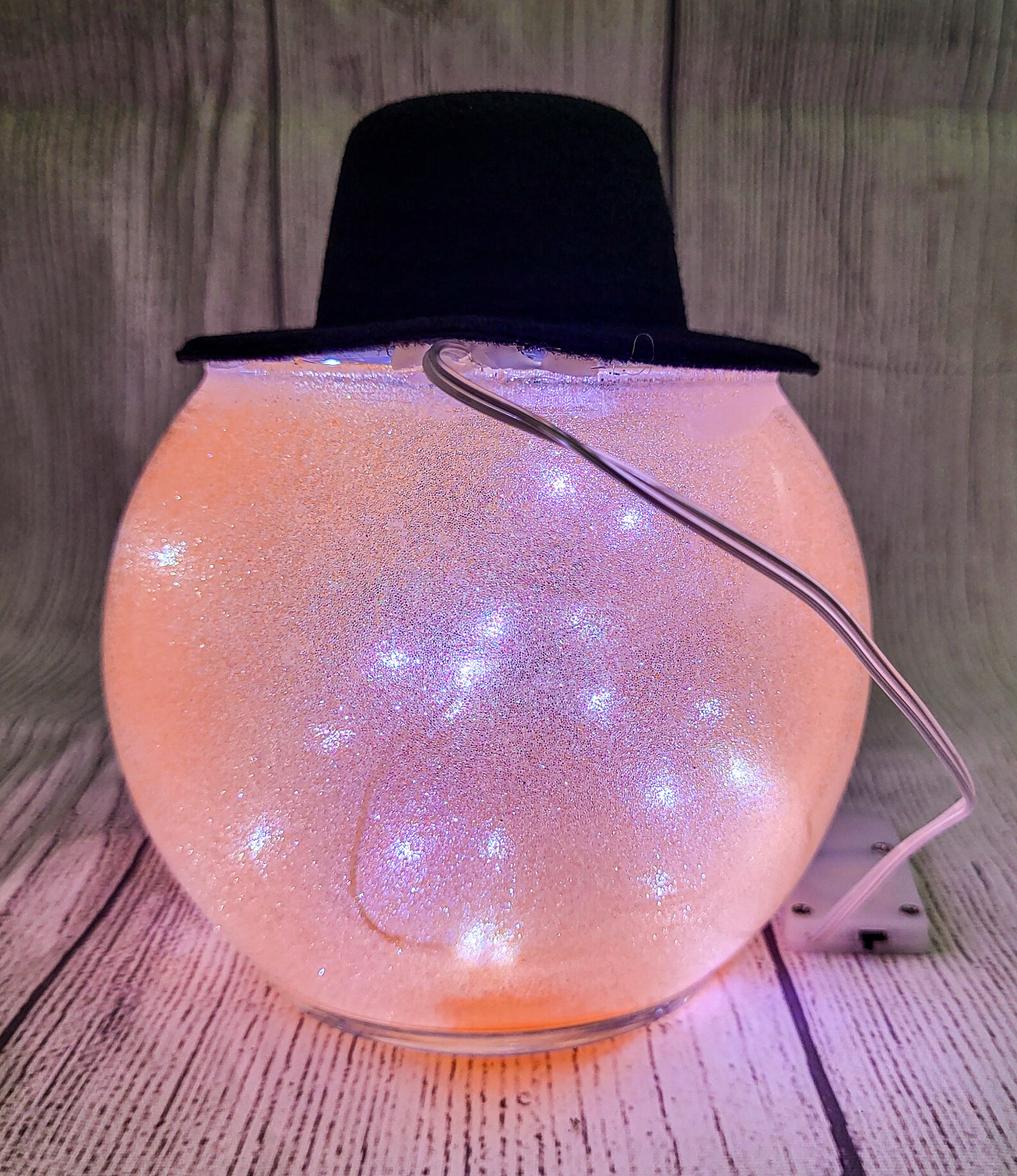 Ghost and Pumpkin Jack O Lantern Glass Lights, Home Decor, Fall Decor ...