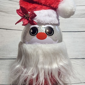 Christmas Santa Light Display, Light up Santa, Christmas Decor, Christmas Lights, Home Decor, Table Decor, Santa Decor, Santa Lights