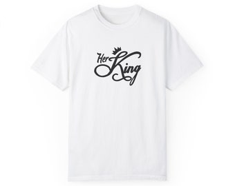 T-shirt teint en pièce Her King