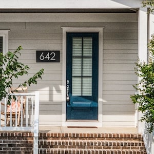 Address Plaque Horizontal Address Sign For House