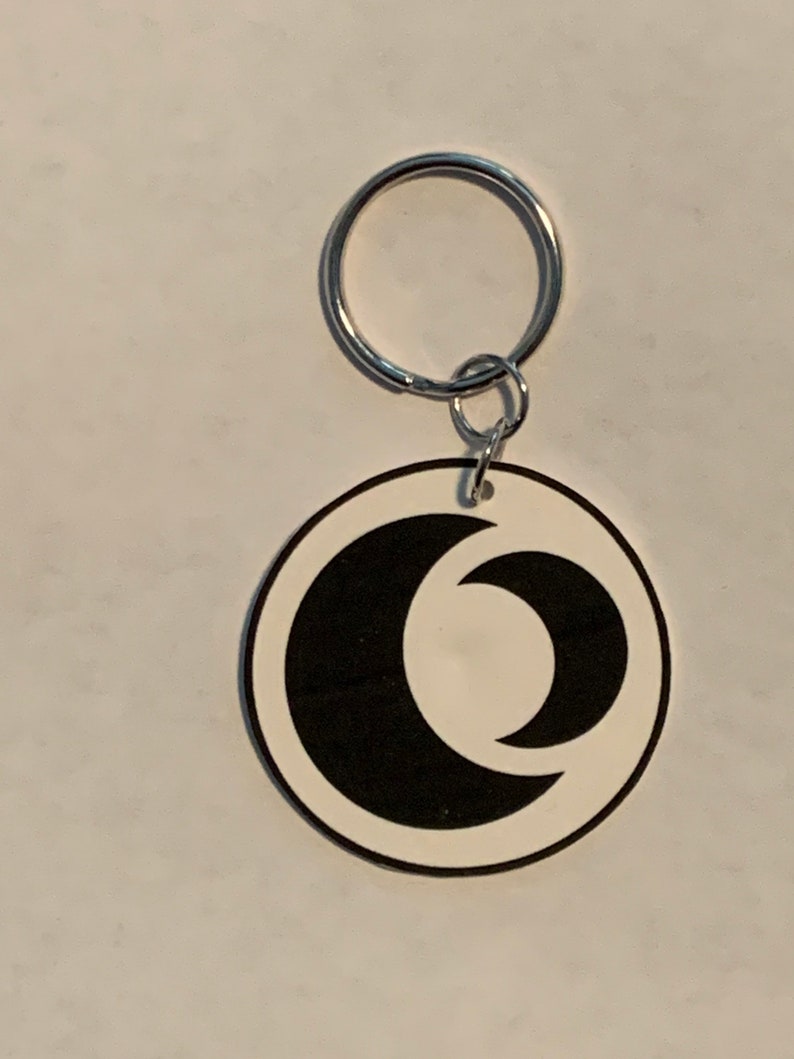 Moon Shrinky Dink Keychains inspired by OLN