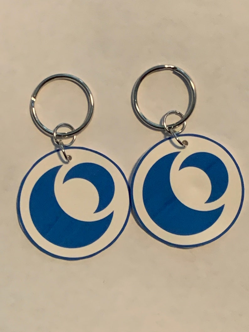 Moon Shrinky Dink Keychains inspired by OLN