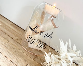 Personalized | Money gift | Wedding gift wedding | Baptism gift communion| Confirmation | Candle holder