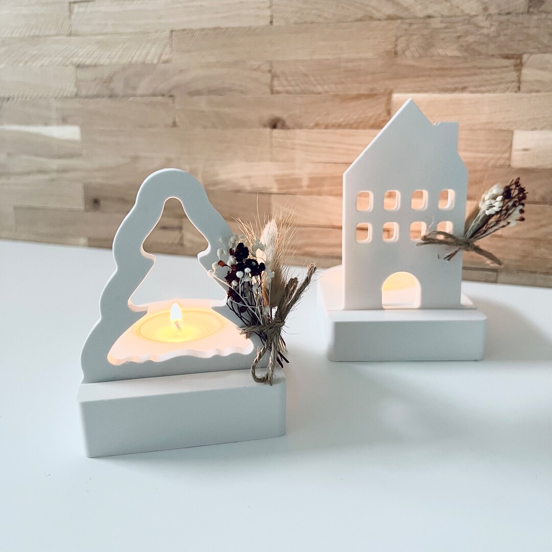 Lantern House Lantern Star Light House Candle Holder Etsy