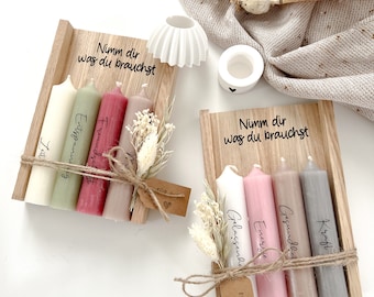 Take what you need - candle gift set | gift idea | personalized gift set | little something | thank you