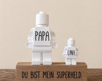 Personalisiertes Geschenk für Papa mir Name - Geschenk Vater - Geburtstaggeschenk