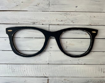 Ray Ban Wayfarer wooden sunglasses,wayfarer wooden sign,sunglass sign,ray ban wood sign,man cave sign, Christmas gift