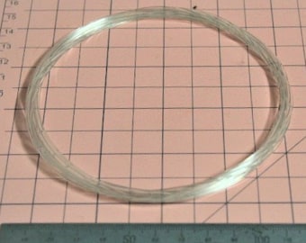 4.3 yd 0.06 of 1.5 mm Clear Stiffener Cord 3.95 m