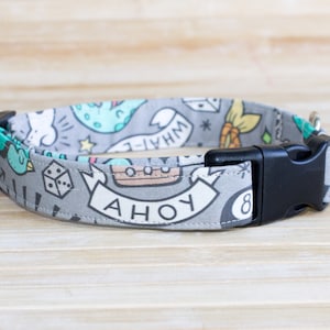 Rockabilly Tattoo Dog Collar