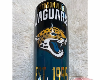 Jacksonville Jaguars Inspired Tumbler