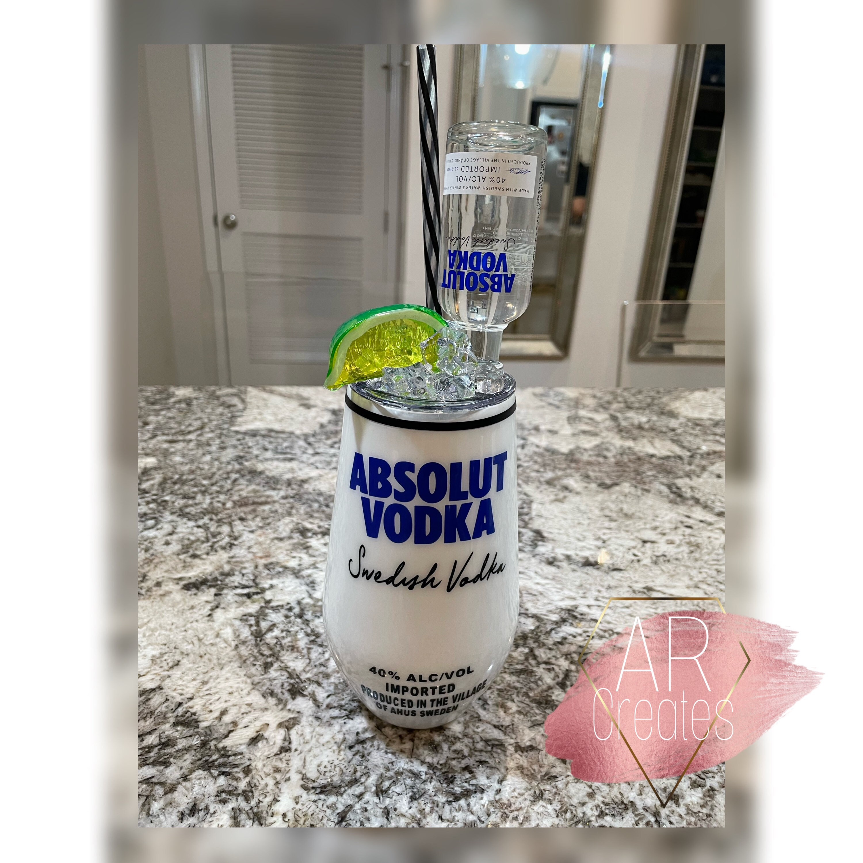Absolut Tumbler - Etsy