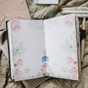 TN Inserts | Printable | Personal Size | Floral Dreams