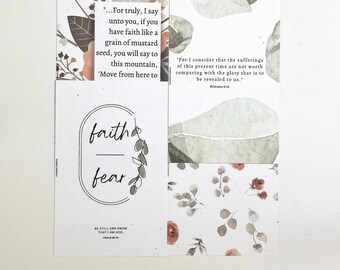 Faith Over Fear Planner Dashboard Collection