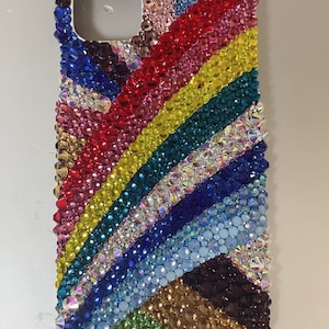Luxury Phone Case Sparkle Crystal Phone Case Sparkly Glitter Phone Case Handcarft Bling Out Phone Accessories TPU Back Covers Custom Gifts