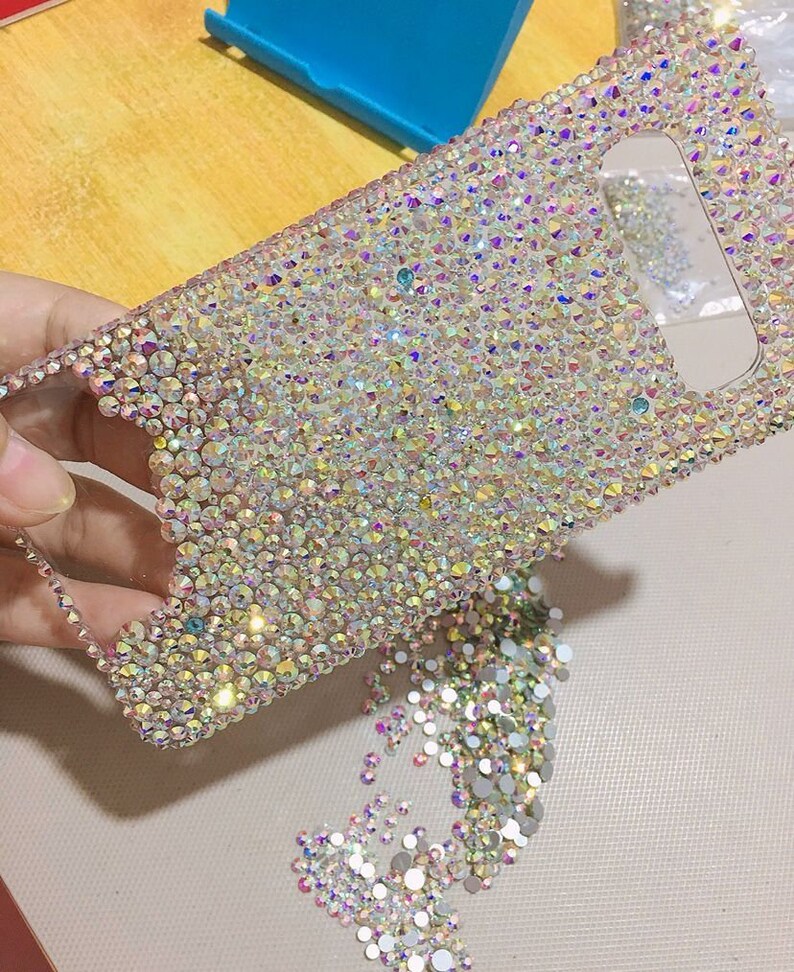 Bling Out Phone Cases TUP Cover mit Rhinestone-Passform viele Arten Bild 2