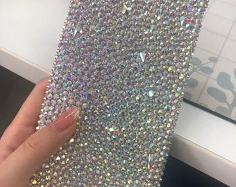 Glitter Phone Cases Schöne Zurück Phone Cover mit Strass Diamant Bling aus Kundenspezifische passen viele bewegliche Modelle Telefonkasten