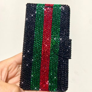 Einzigartige Custom Phone Cases Front Bling aus Kartenhaltern Wallet Phone Case Anpassen Fit Handyhüllen