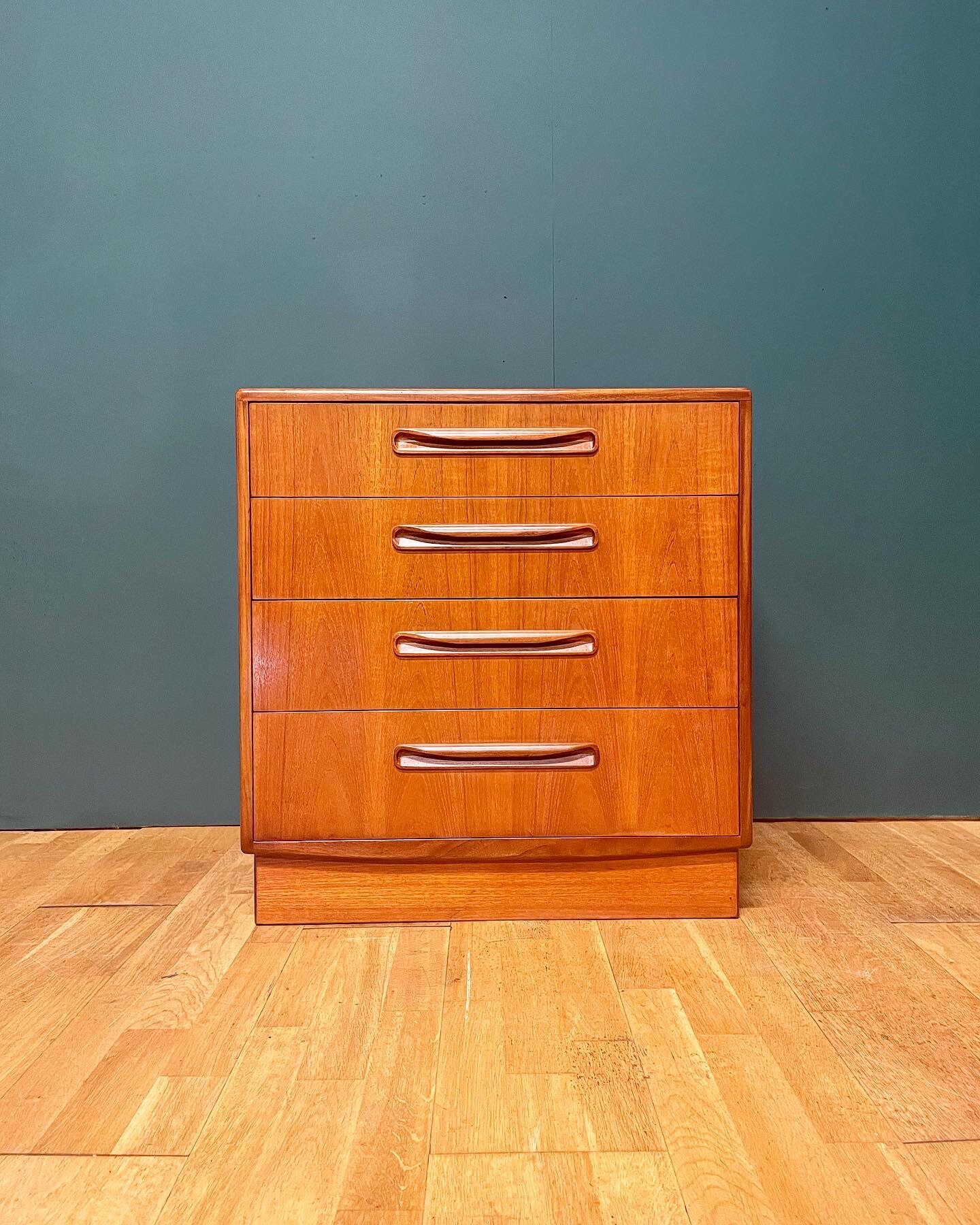 Vintage Mid Century G Plan Fresco Chest of Drawers Etsy