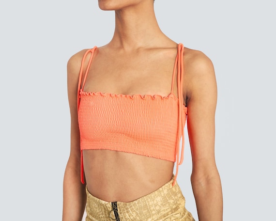 Swim Top - NEON PINK