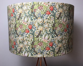 William Morris Golden Lily Handmade Lampshade