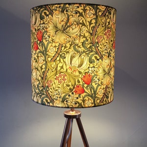 William Morris Golden Lily Handmade Lampshade image 4