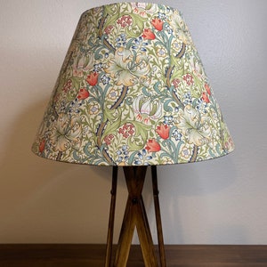 William Morris Golden Lily Handmade Lampshade image 5