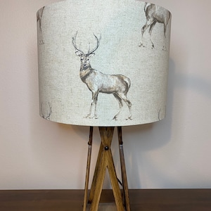 Fryetts Glencoe Stag Handmade Lampshade
