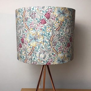 William Morris Golden Lily in Dusk Handmade Lampshade