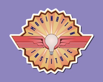 Journey Into Imagination with    Figment - Imagination Institute Vinyl Sticker from World Celebration at Disney’s EPCOT