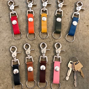 The Perfect Leather Belt Loop Key Chain