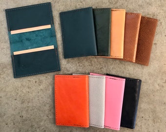 Leather Slimfold Wallet