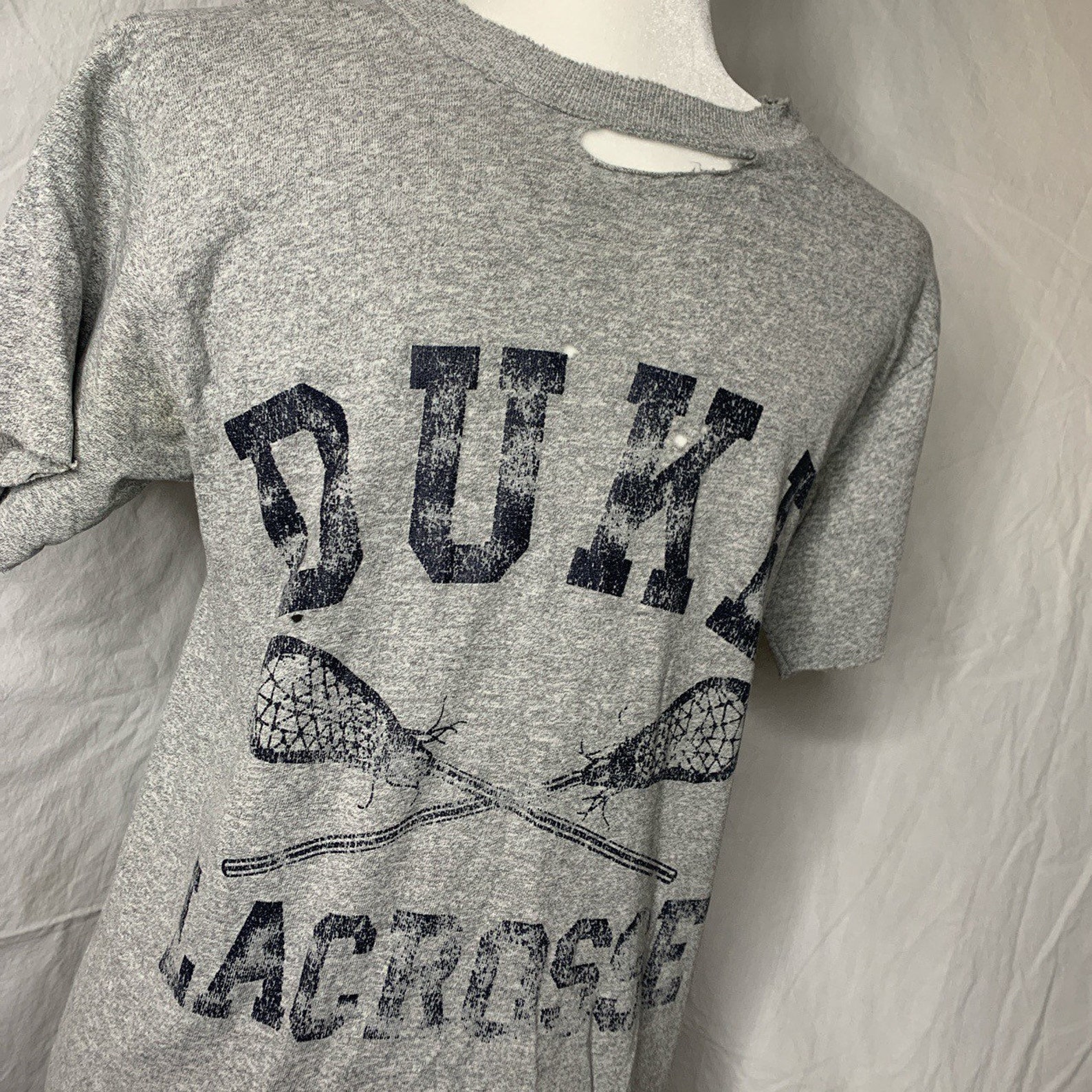 Vintage Duke Lacrosse T Shirt Etsy UK