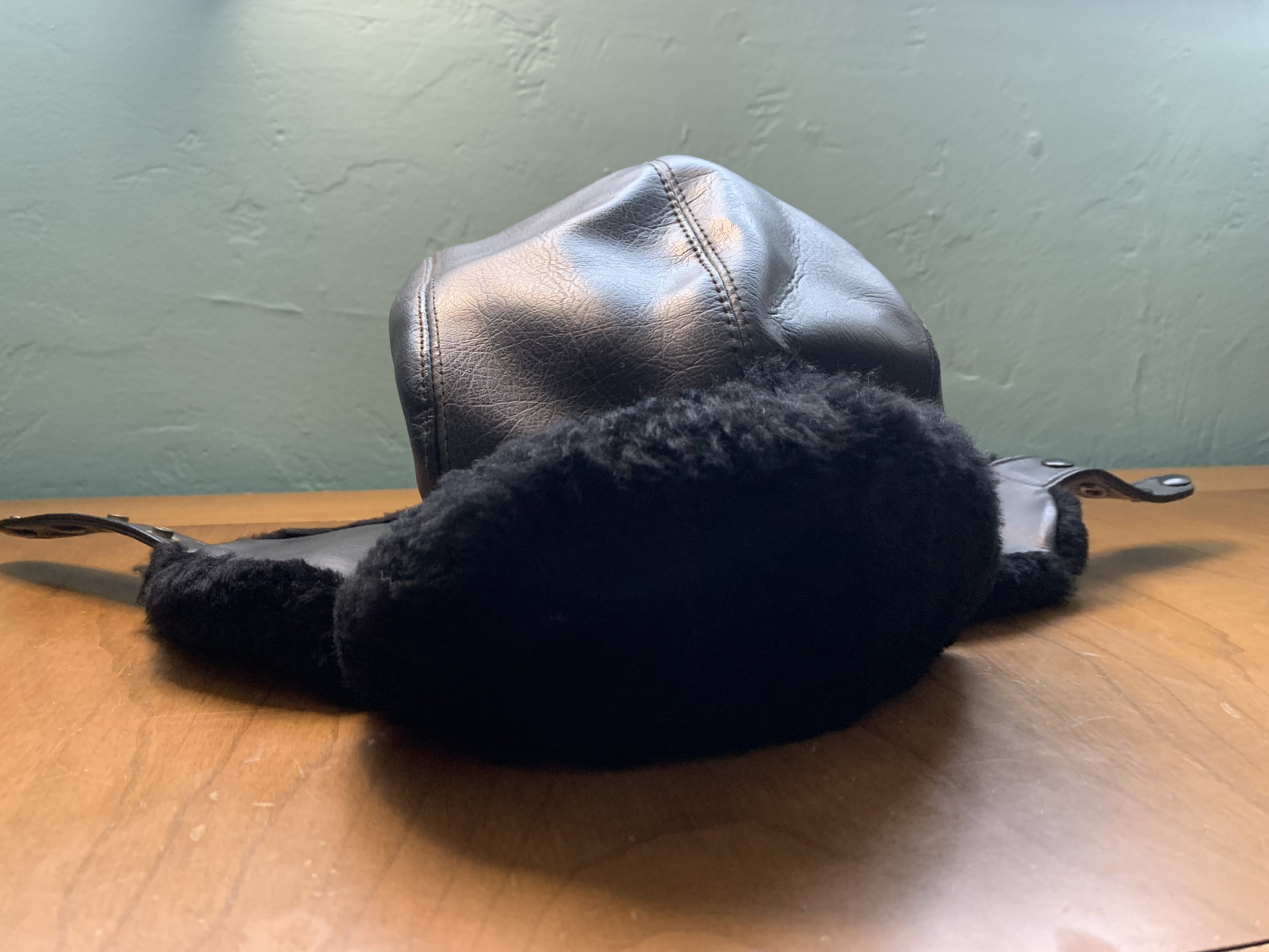 Vintage Arctic Trooper Hat Gray/black 
