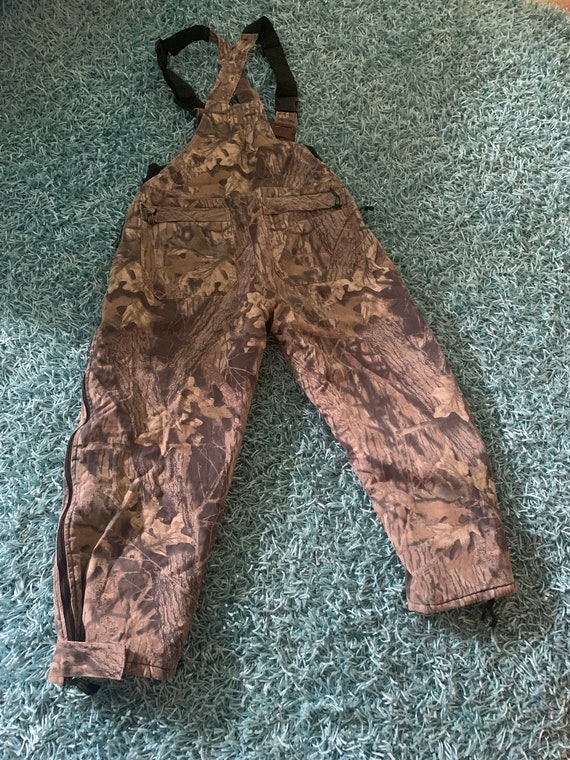 Vintage 1980s Remington Camoflauge Hunting Bibs O… - image 8