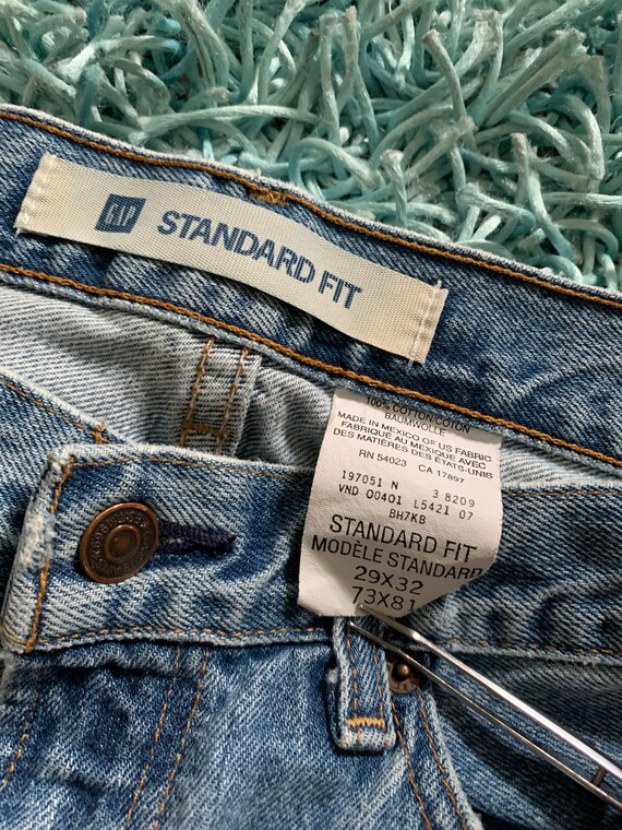 Vintage 1990s Gap Standard Fit Denim Jeans 29x32 … - image 2