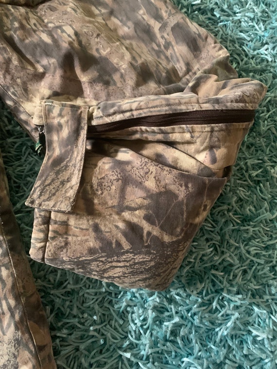 Vintage 1980s Remington Camoflauge Hunting Bibs O… - image 7