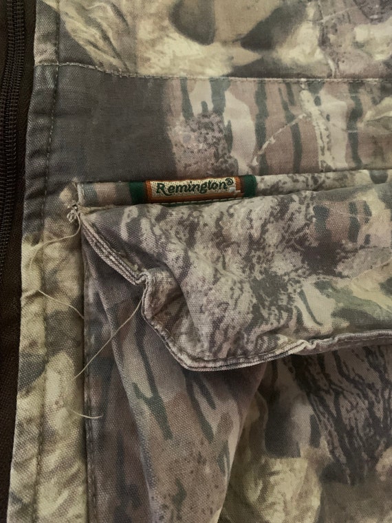 Vintage 1980s Remington Camoflauge Hunting Bibs O… - image 4