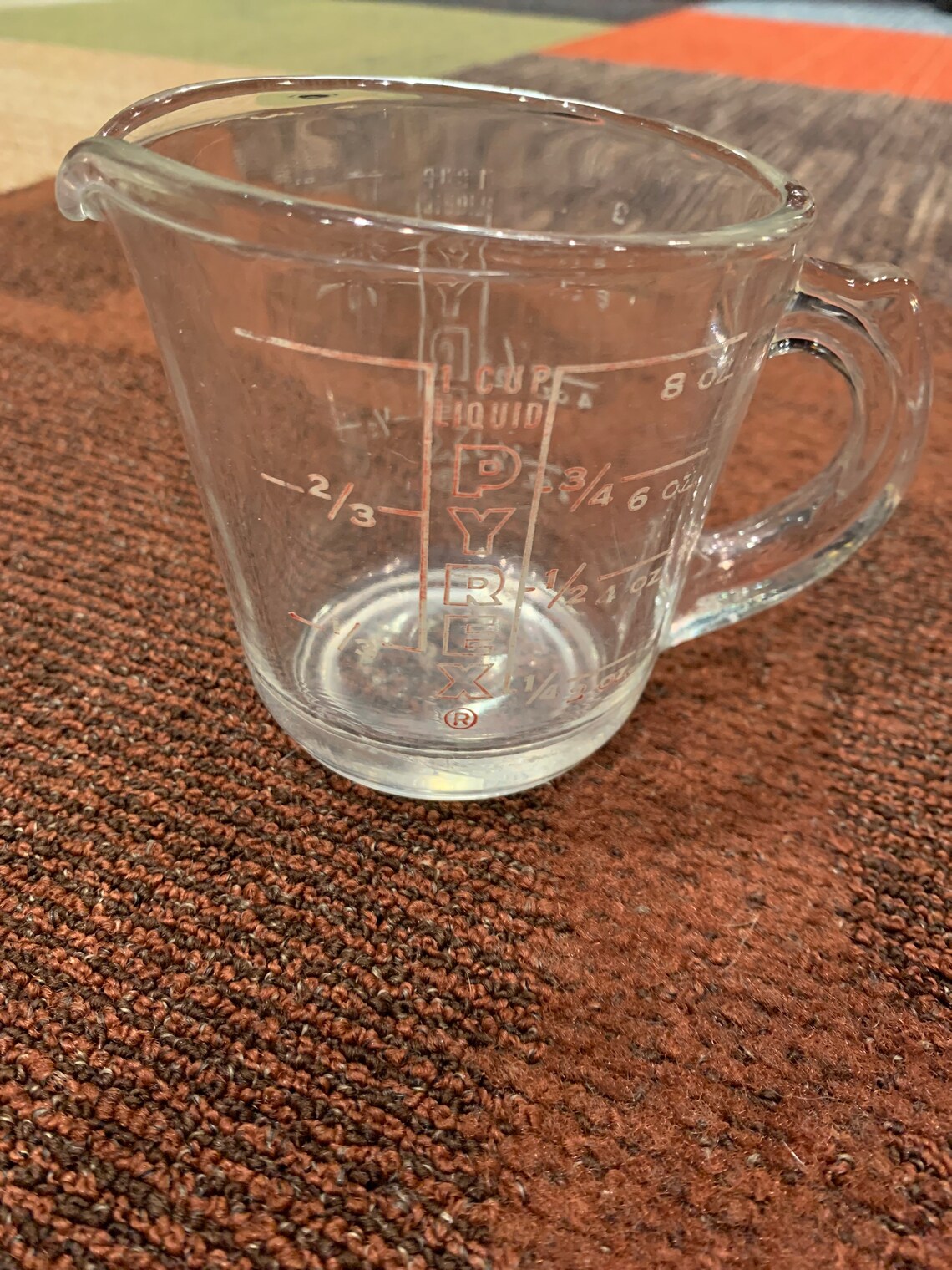 Vintage Pyrex 508 Glass Measuring Cup Etsy
