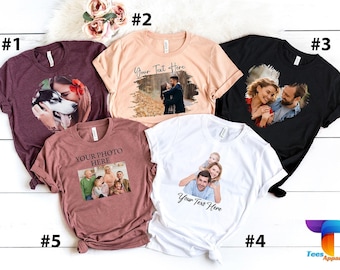 Photo Shirt, Custom Shirt With Photo, Custom T-Shirt Graphic, Custom Photo Shirt, Picture Shirt, T-shirt Photo, Photo Tee, Custom Logo Shirt