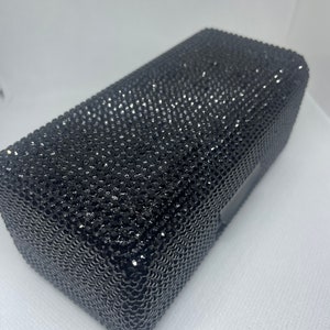 Rhinestone Pill Organizer AM PM 7 days a week image 5