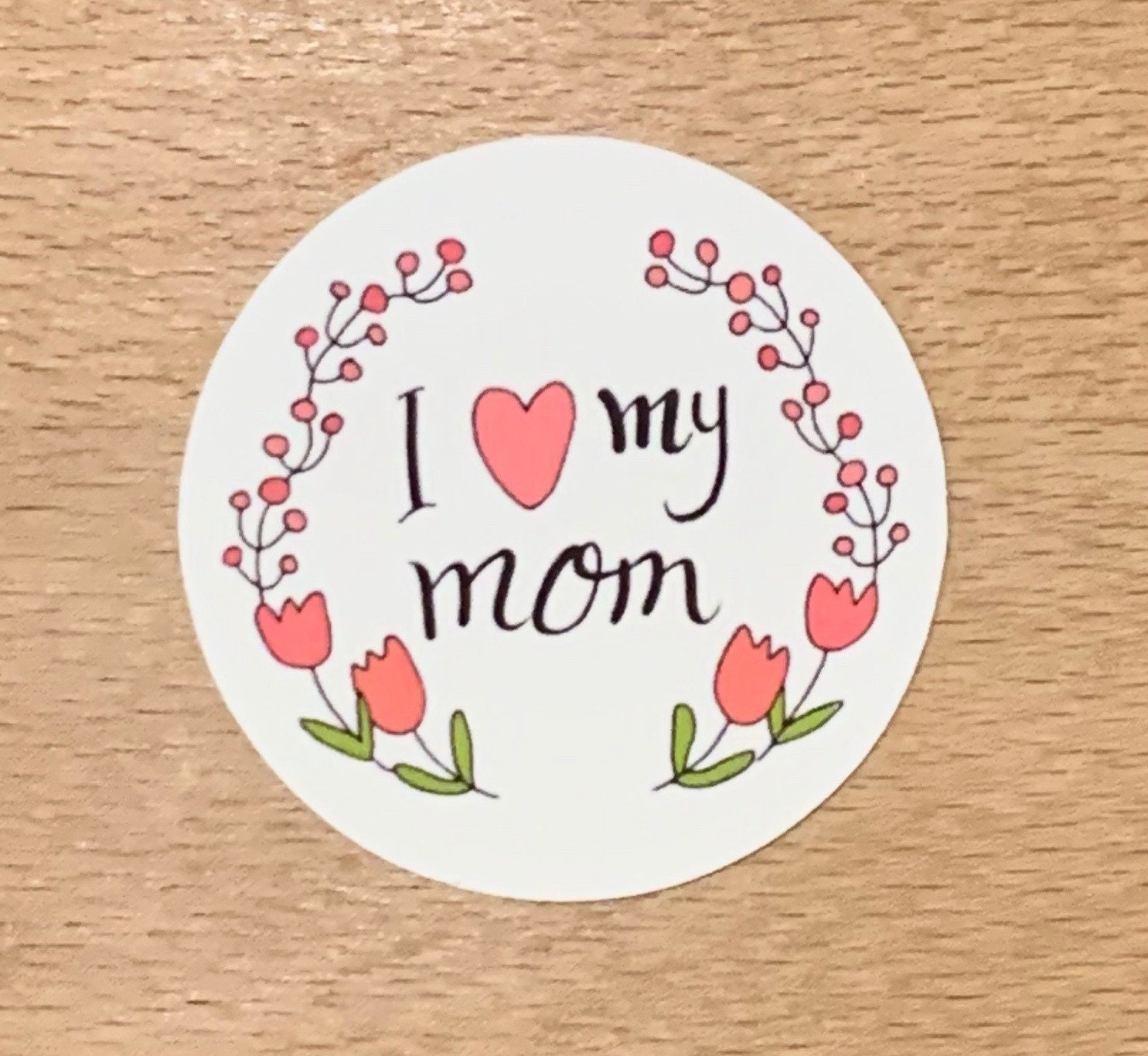 Cute Mothers Day stickers WEATHERPROOF Etsy