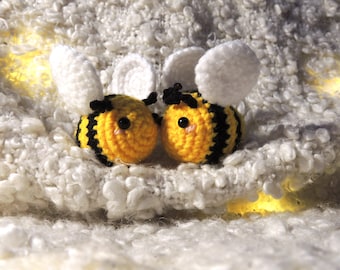 Adorable Cute Crochet Amigurumi Honey Bee