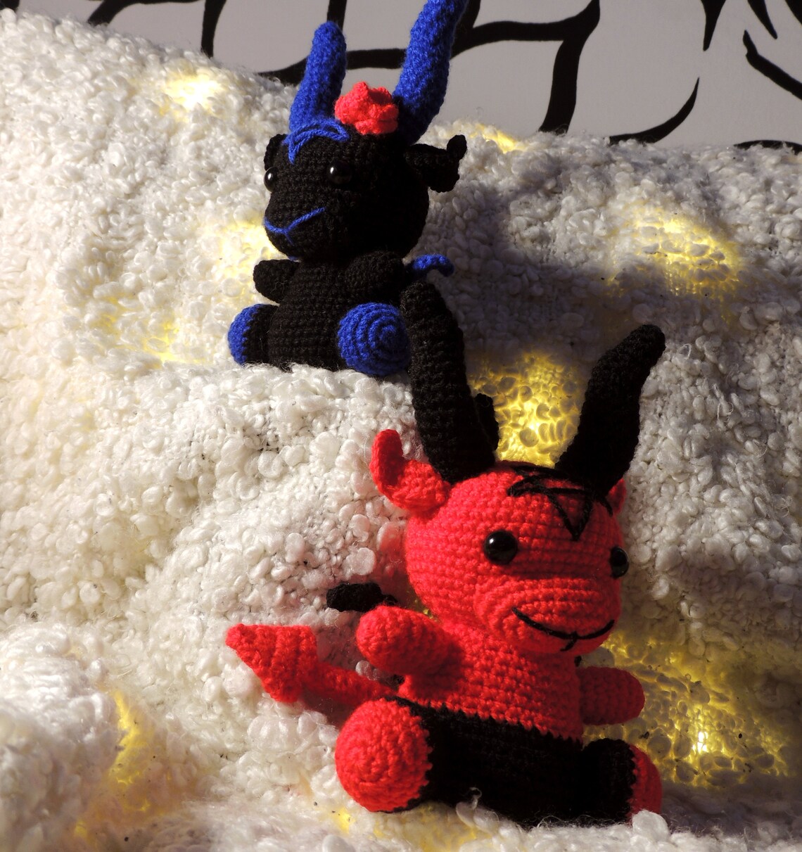 Crochet Baphomet Amigurumi Etsy