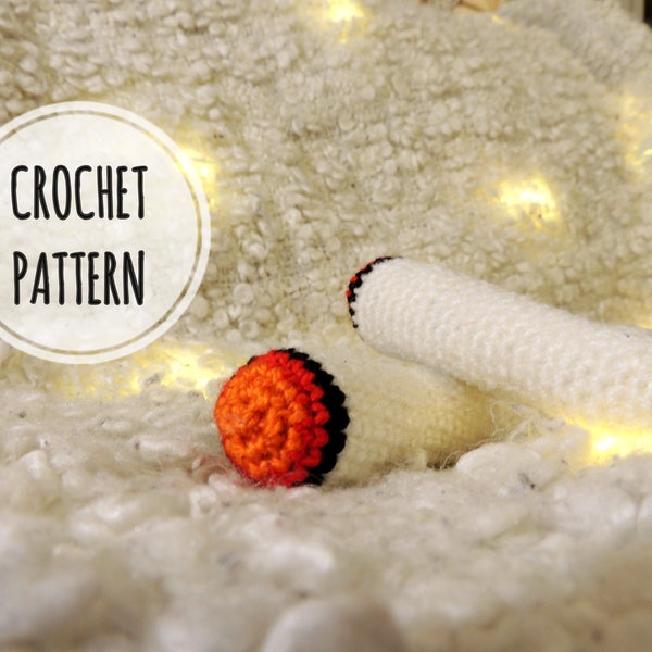 PATTERN - Crochet Catnip Cat Toy - Catnip Cat Joint - Catnip Cat Doobie
