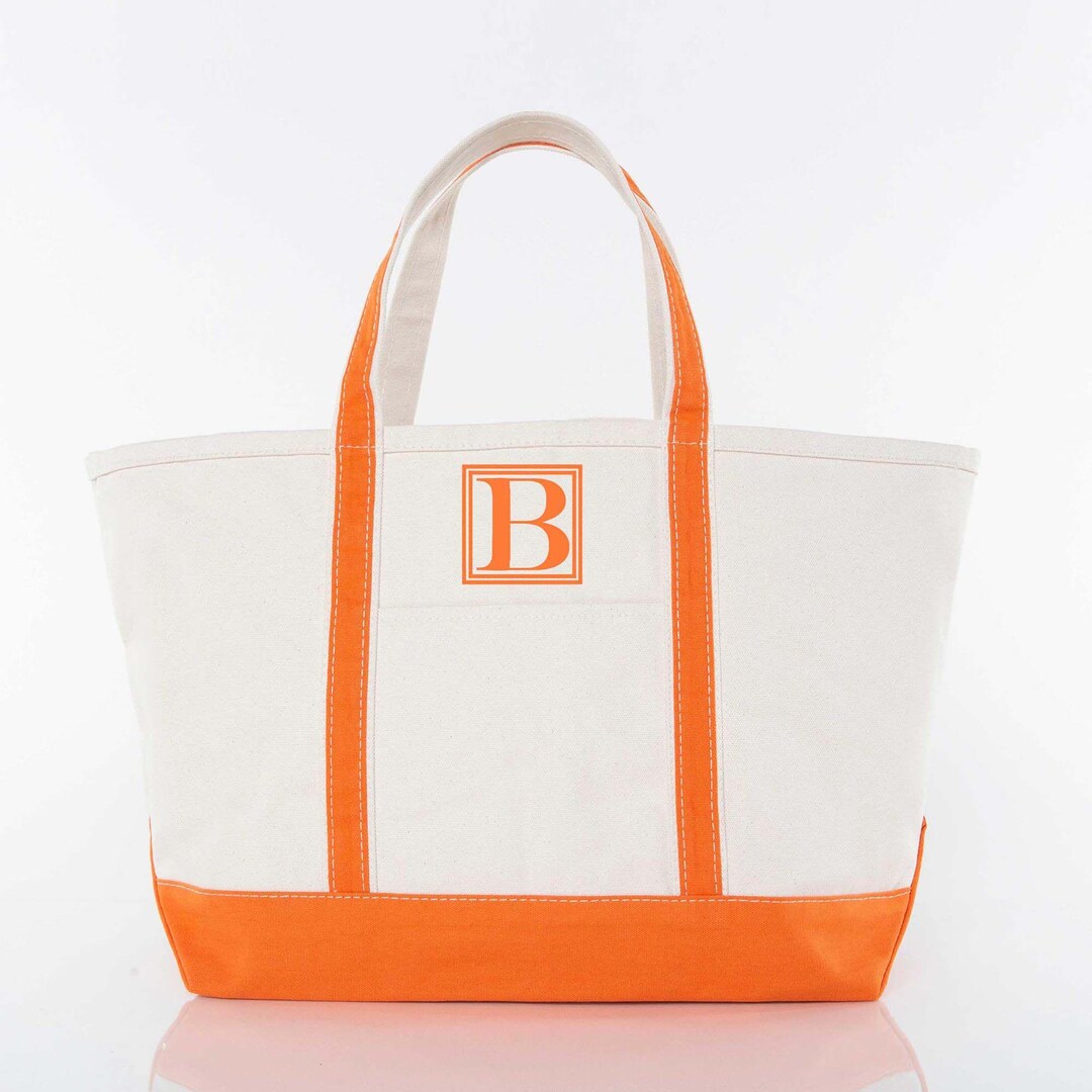 バッグ vaultroom LOGO CANVAS TOTE BAG / ORANGE LOGO CANVAS TOTE BAG / ORANGE – VAULTROOM