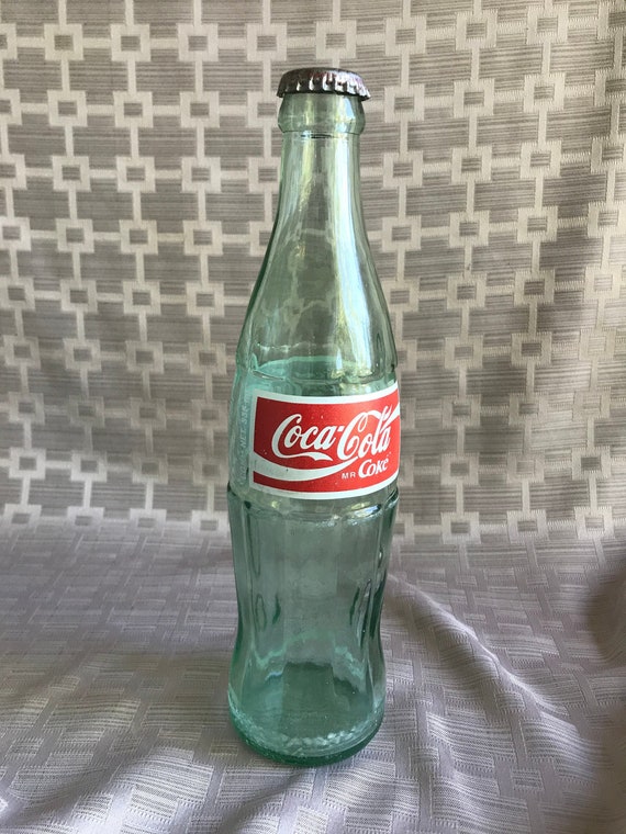 Antique Coca Cola Mr Coke Bottle 10 Ounce With Original Cap Etsy