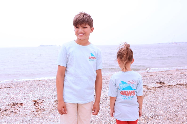 JAWS at Walnut Beach Vintage Merch | Adult & Youth T-Shirts | Vinyl Beach Sticker | Milford, Connecticut Souvenirs + Gifts image 9