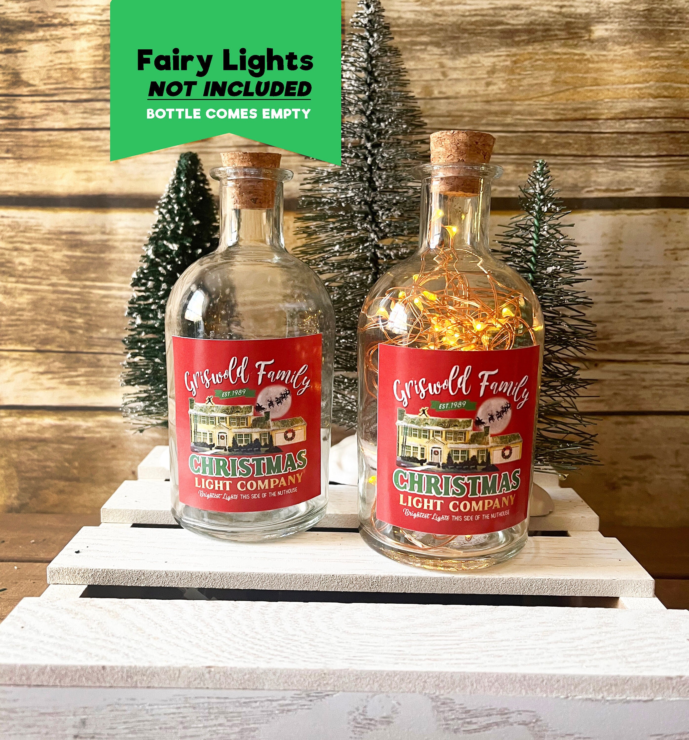 GRISWOLD Family Christmas LIGHTS Company BOTTLE Decoration Etsy