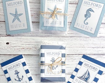 MILFORD, Connecticut GREETING CARDS | Set of (8) Cards with Blank Envelopes | Milford, Ct Beach Home Decor & Gifts